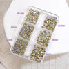 Point Back Crystal 6 slots
