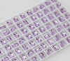Rectangular Octagonal K9 Crystal nail art rhinestone flat back