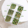 Point Back Crystal 6 slots
