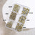 Point Back Crystal 6 slots