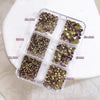 Point Back Crystal 6 slots