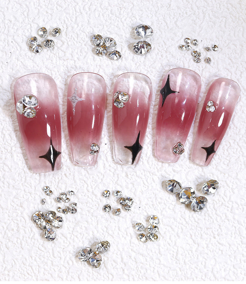 Point Back Crystal 6 slots