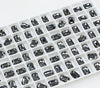 Rectangular Octagonal K9 Crystal nail art rhinestone flat back