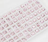 Rectangular Octagonal K9 Crystal nail art rhinestone flat back