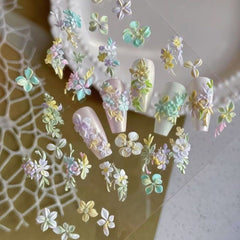 Silicone Flower Moulding Nail Art