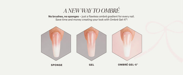 Apres Gel-X Tips Box 2.0 - Natural Ombre Square (210Pcs)