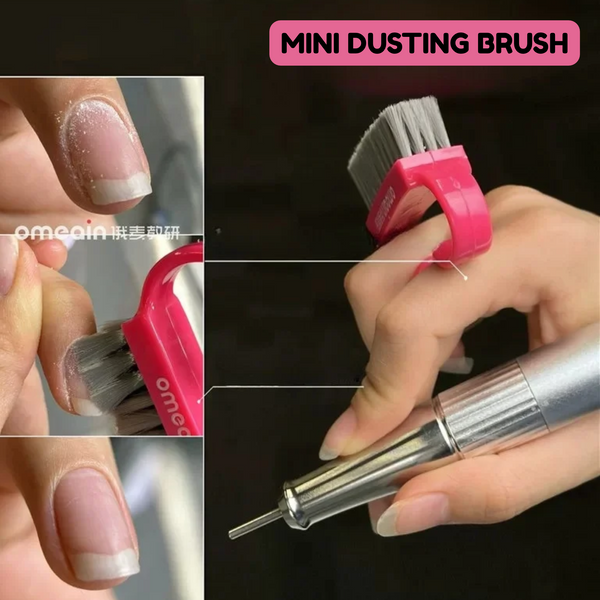 Omeain Wearable Mini Soft Russian Manicure Brush