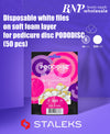 [Staleks] Disposable WHITE files on soft foam layer for pedicure disc PODODISC EXPERT