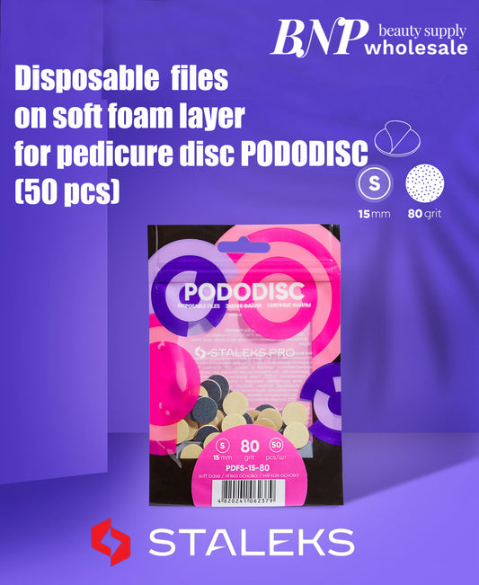 [Staleks Pro] Pododisc Disposable BLACK File