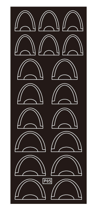 Padding Ombre Gel Airbrush Decal French Design