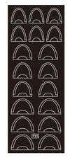 Padding Ombre Gel Airbrush Decal French Design