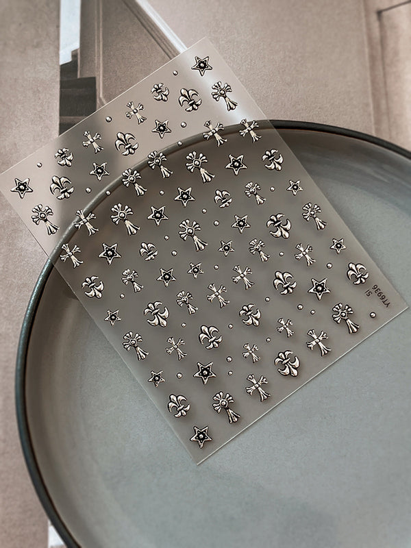 Chrome Hearts Cross Sticker
