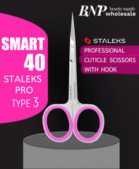 Staleks SMART 40/3 Professional Cuticle Scissors With Hook