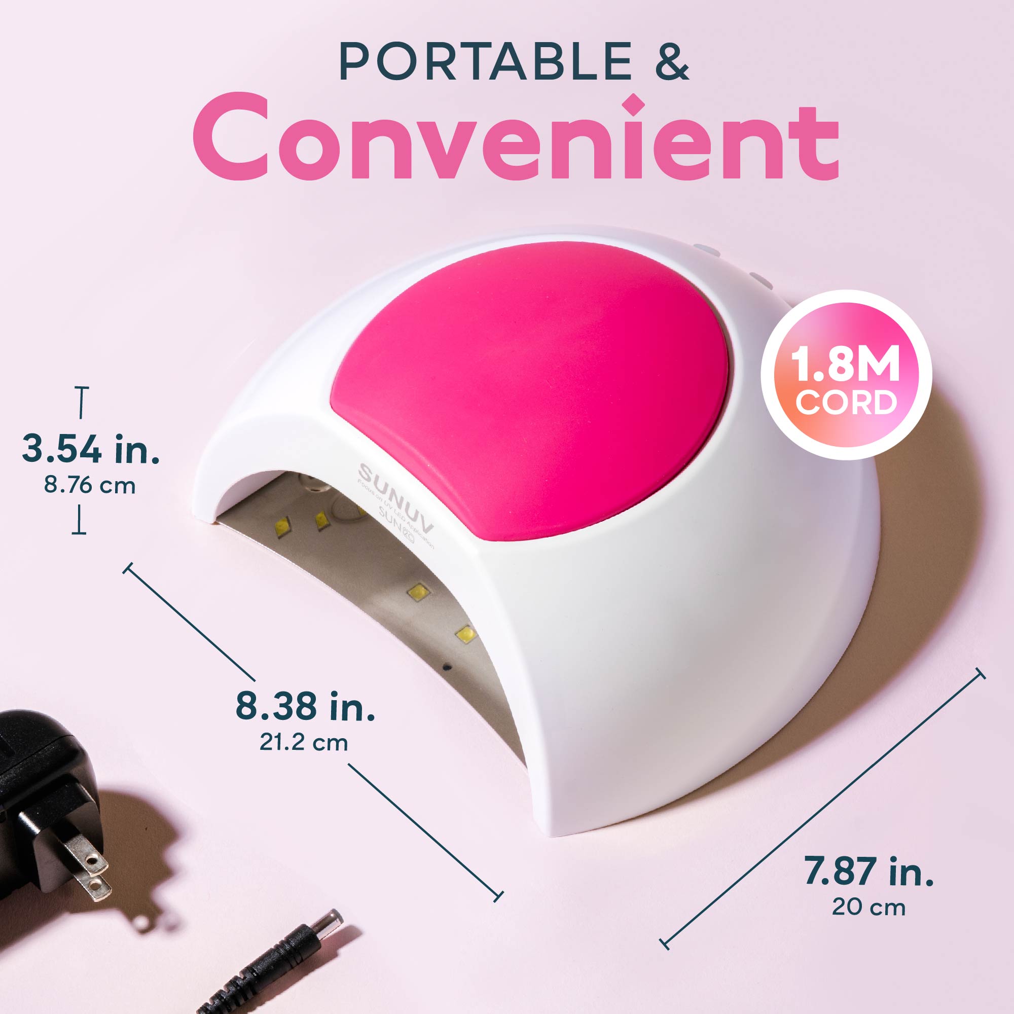 Sun 2C LED/UV Nail Lamp 48W