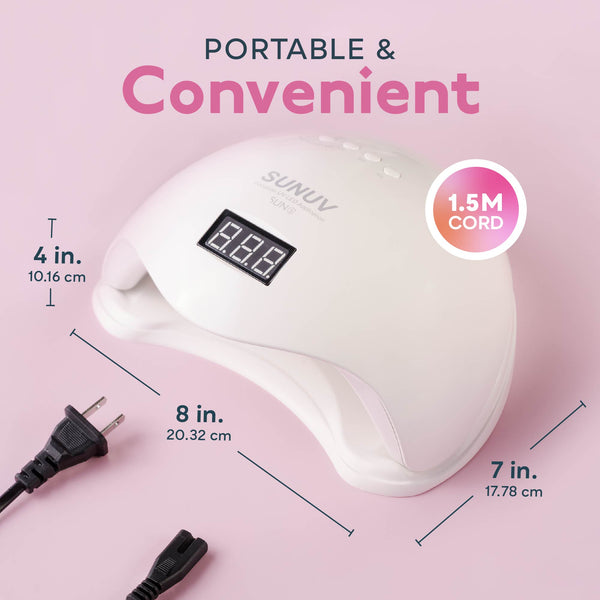 Sun 5 LED/UV Nail Lamp 36W