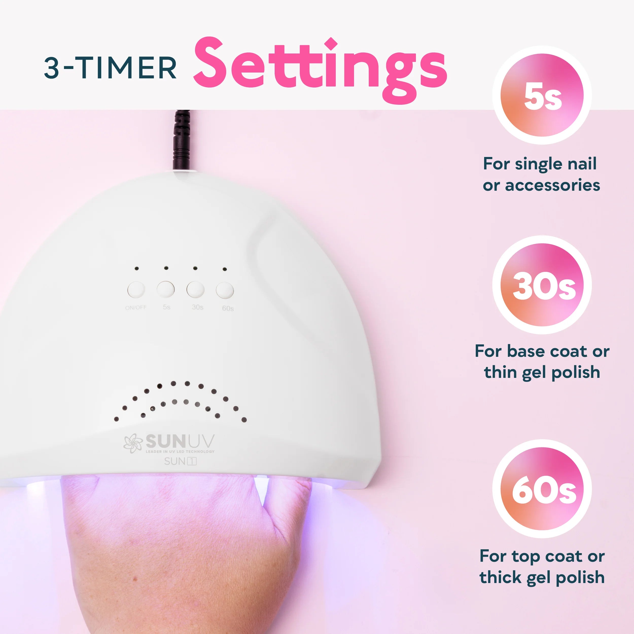 SUNone UV LED Nail Lamp
