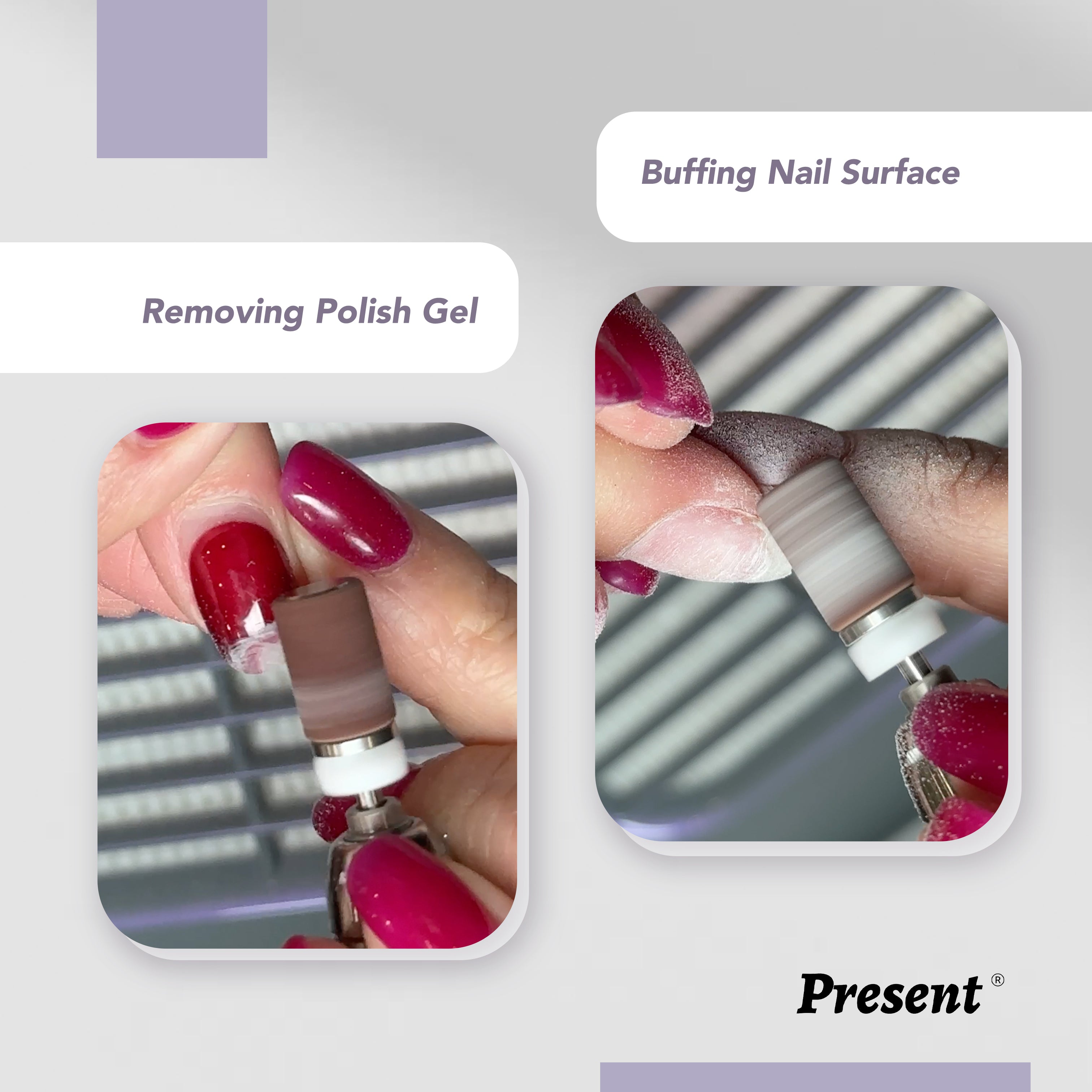 Easy-off Mandrel Bit for Sanding Band (Varies Color) ｜ Present