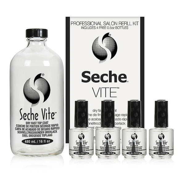 Seche Vite Top Coat Refill 4oz/16oz