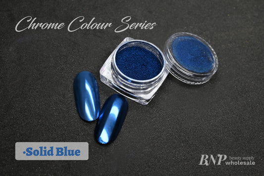 [BNP] Chrome Magic Mirror Powder (Solid Blue)