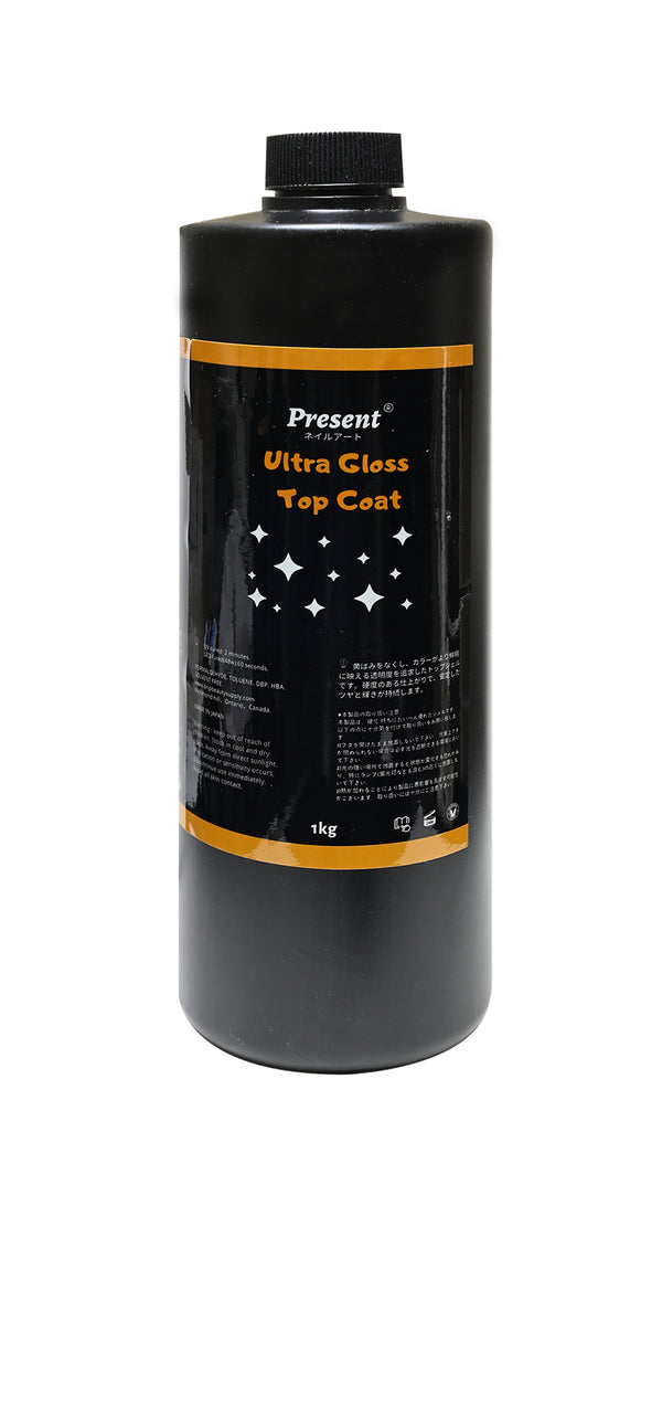 Base/Top Coat Gel Polish (No Wipe) - Present