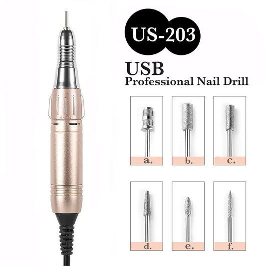 [US-203] USB professional nail drill machine