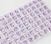 Rectangular Octagonal K9 Crystal nail art rhinestone flat back