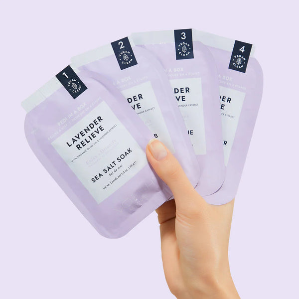 VOESH Pedi In A Box Deluxe 4 Step Pedicure Set