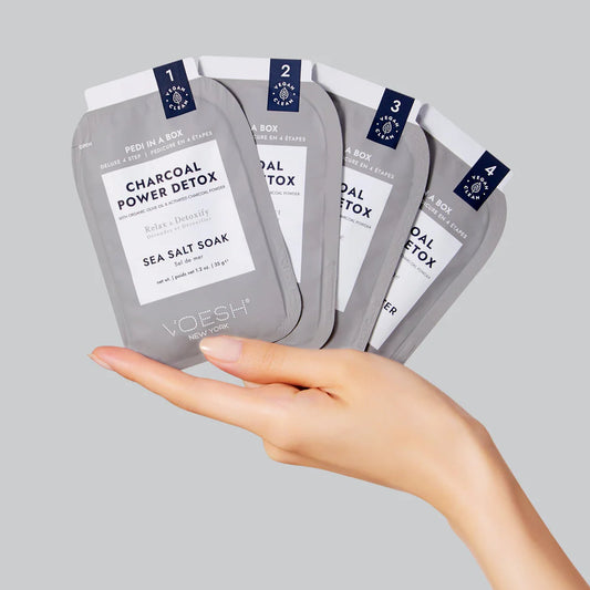 VOESH Pedi In A Box Deluxe 4 Step Pedicure Set