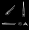Eagle Claw Curved Nail Dual Forms Nail Molds for Extension