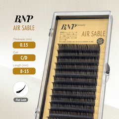 [BNP] Air Sable Flat Lash（C/D CURL）