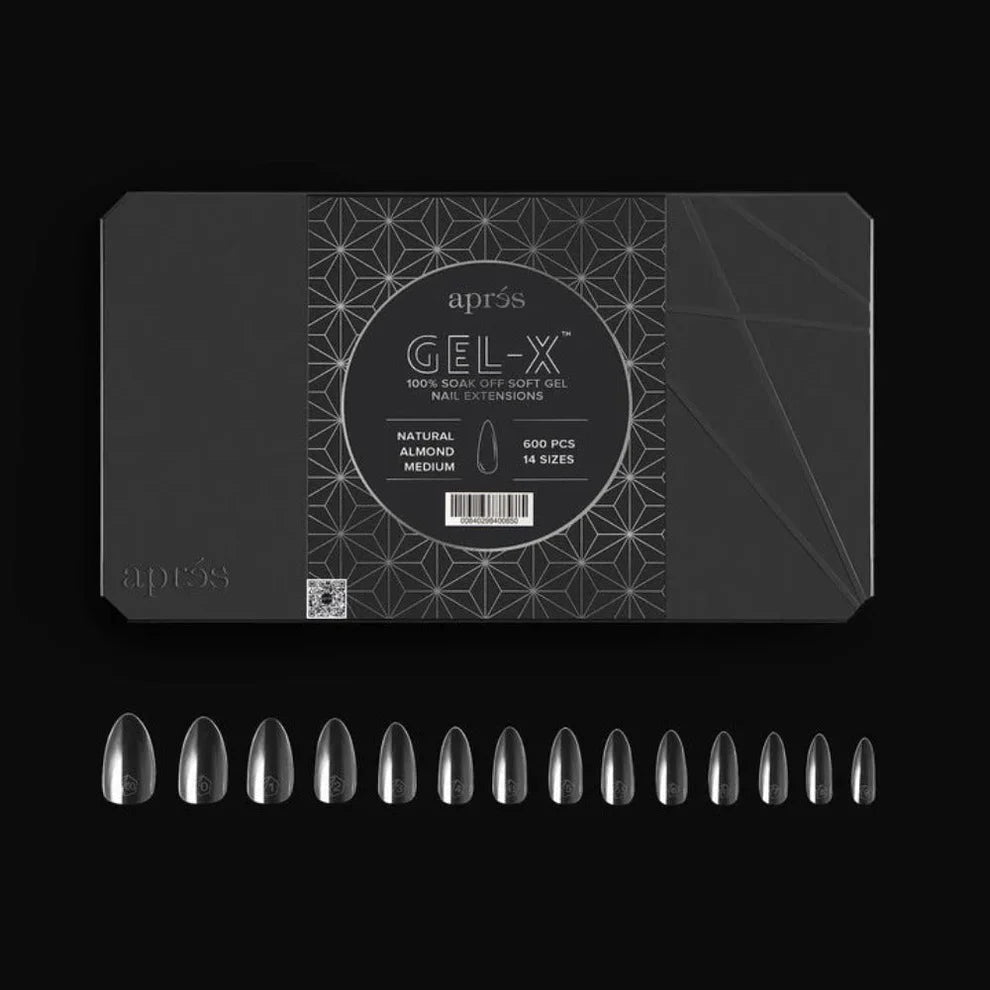 apres Gel-X Tips 100% Soak Off Soft Gel Nail Extensions (600pcs)