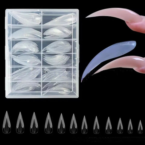 Apex Eagle Claw Pro Extension Nail Dual Form for Gel/Poly Gel Extension 140pcs