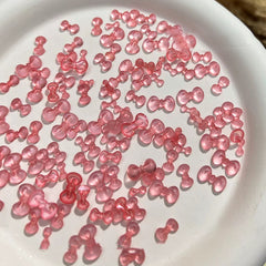 Three-dimensional Bow tie nail decor 4 colors 50pcs/pack