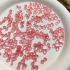 Three-dimensional Bow tie nail decor 4 colors 50pcs/pack