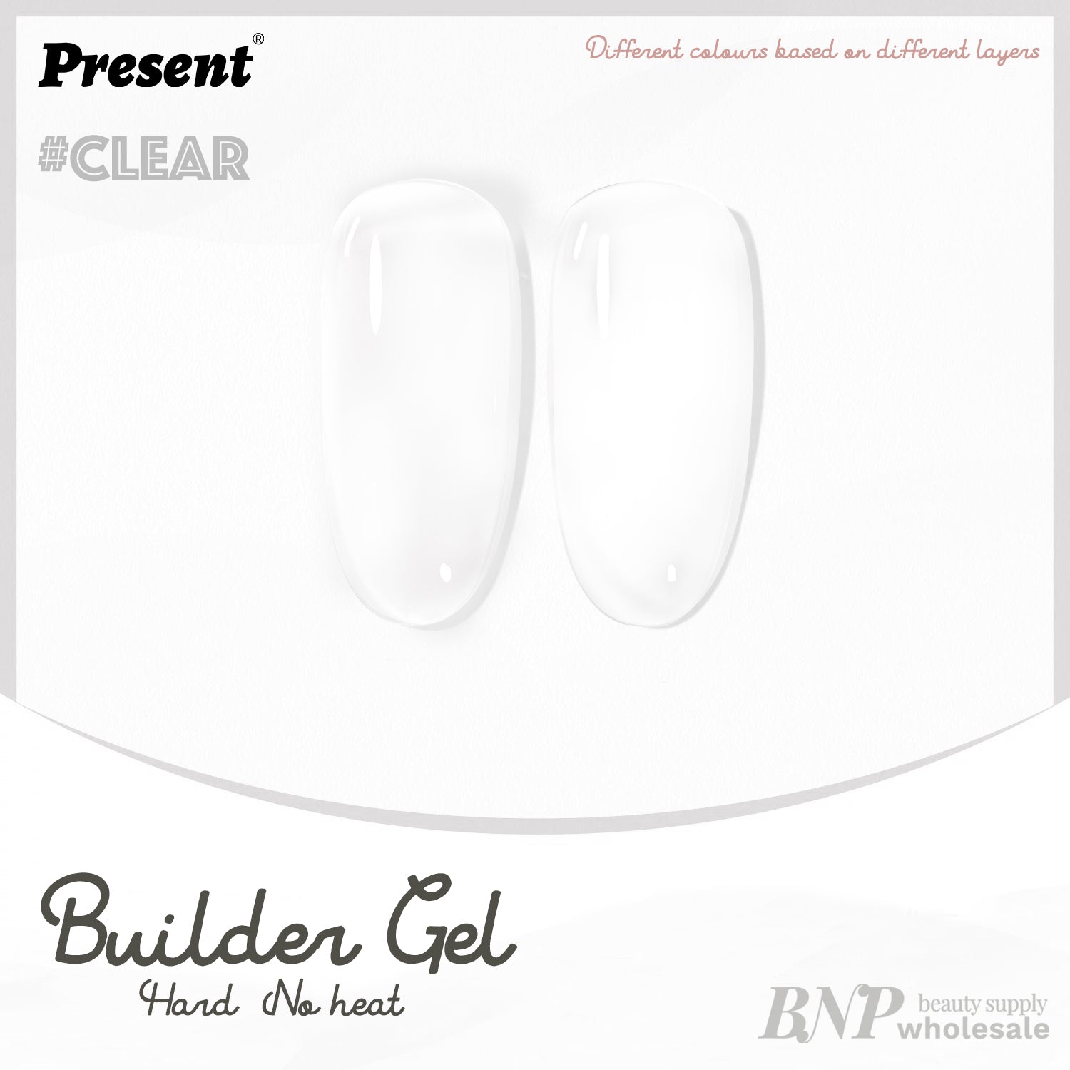 Present - Hard Builder Gel No Heat (8g/50g/1000g)