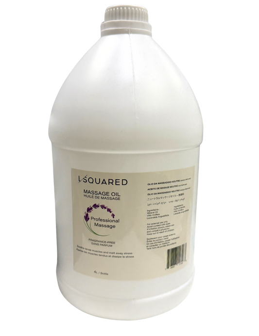 LSQUARED Massage Oil Fragrance-Free