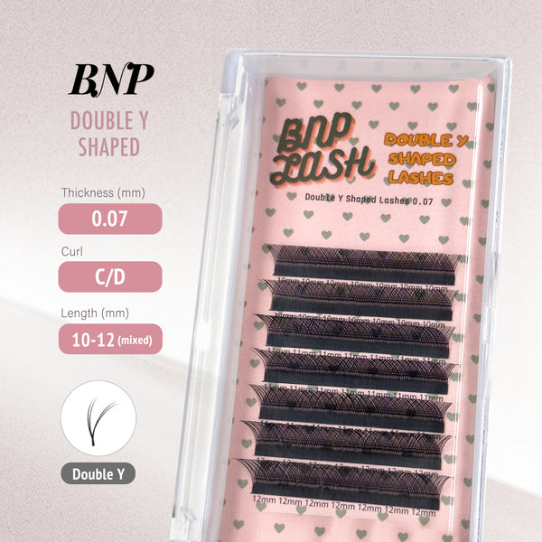 [BNP] Double Y (Mixed Length) Lash Tray