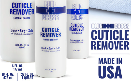 Blue Cross Cuticle Remover 32oz/6oz