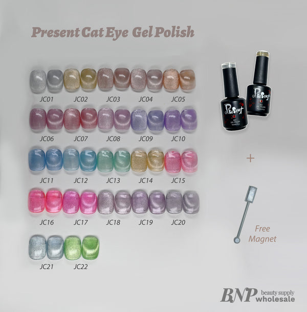 [Present] Jelly Cat Eye Gel Polish/ JC collection (15ml)