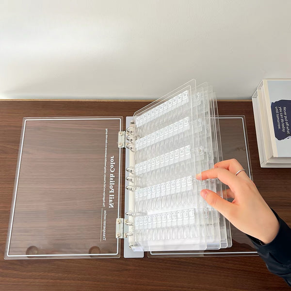 Acrylic Nail Color Display Magnet Removable Swatch Book | 120/180/504 Colors