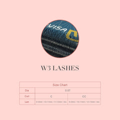 [Jovisa] Premade W3 Plus Lashes 0.07C
