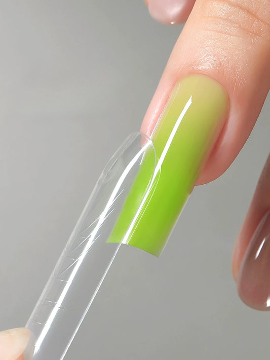 [MR NAIL] Sandwich Poly Gel Dual Forms Extension Nail Tips Without Paper Holder(Bottom 120pcs+Top 120pcs) W557