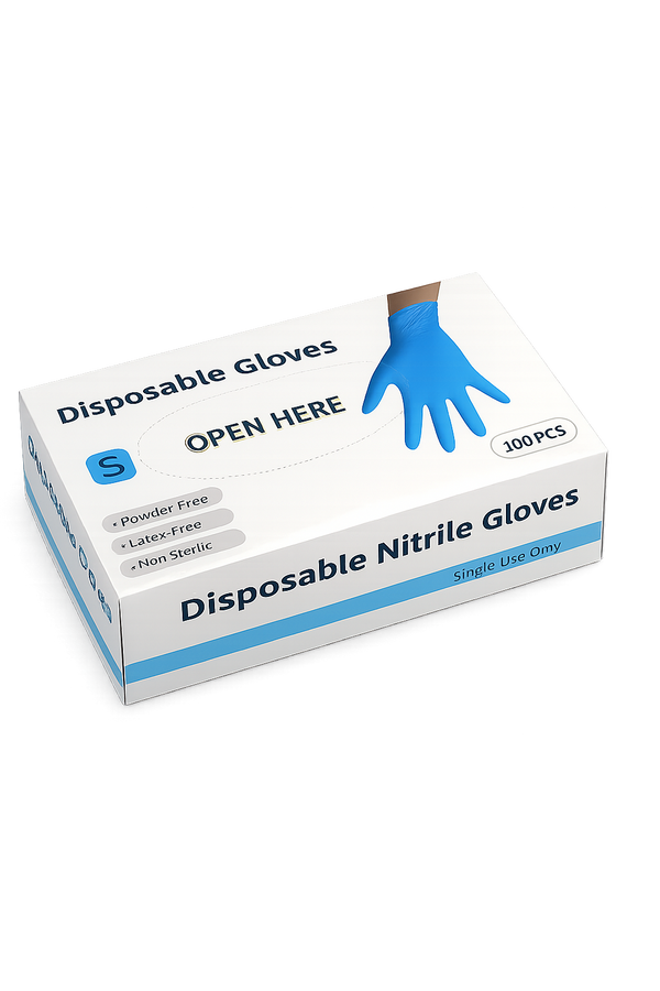 Nitrile Gloves Blue 4Mil