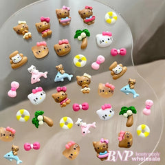 [generic] Hello Kitty Nail Decorations