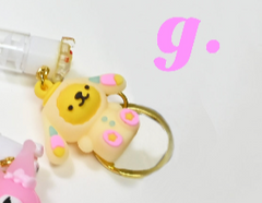 Portable Mascara Brush Keychain with Cover