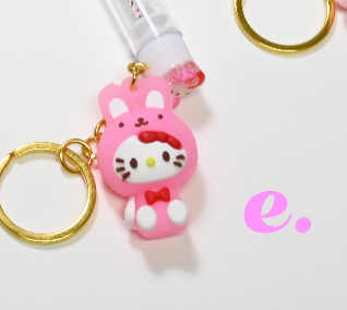 Portable Mascara Brush Keychain with Cover