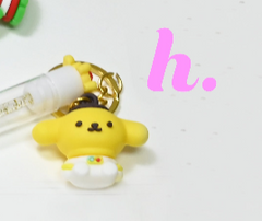 Portable Mascara Brush Keychain with Cover