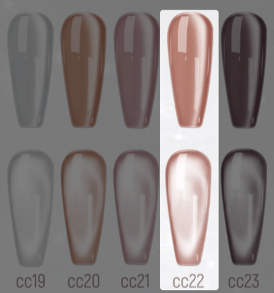 Ceramic Cat Eye Gel Polish for Nails (CC19-CC30)