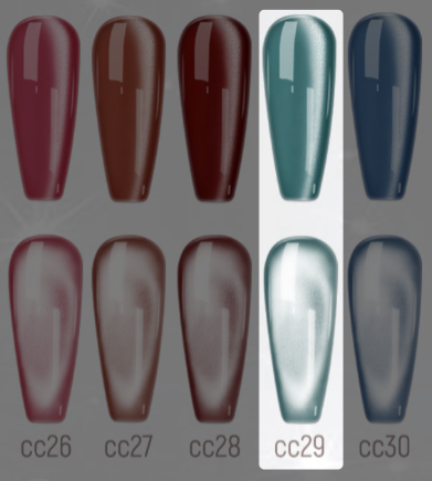 Ceramic Cat Eye Gel Polish for Nails (CC19-CC30)
