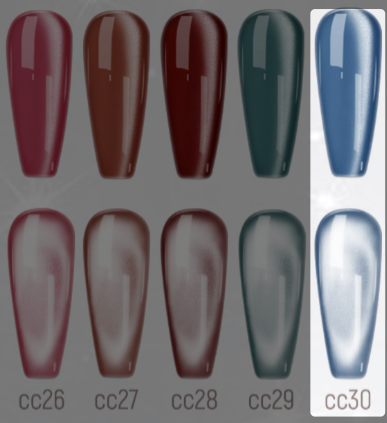 Ceramic Cat Eye Gel Polish for Nails (CC19-CC30)